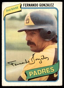 1980 TOPPS FERNANDO GONZALEZ SAN DIEGO PADRES #171