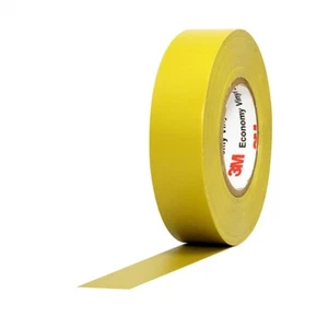 3M Economy Vinyl Electrical Tape 1400C Yellow 3/4" x 60' x 7 mil - Picture 1 of 1