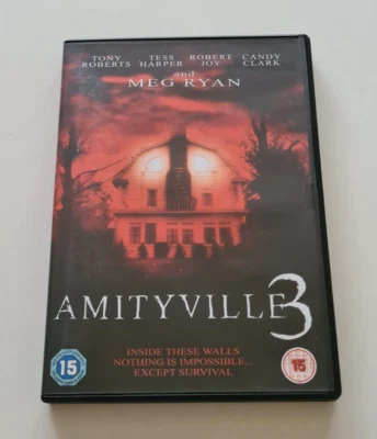 Amityville 3 DVD 1983 Tony Roberts Tess Harper Robert Joy Candy Clark Meg Ryan - Image 1 of 2