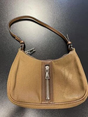 Bolso de mano YSL Yves Saint Laurent bordado marrón Foto 1 de 4