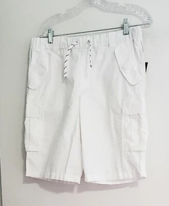 Polo Ralph Lauren Big Boys Cotton Ripstop Cargo Shorts White Sz 20 - NWT - Picture 1 of 1