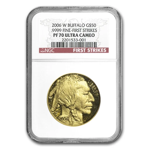 2006-W 1 oz Proof Gold Buffalo PF-70 NGC (FS) - SKU #20517 Cover