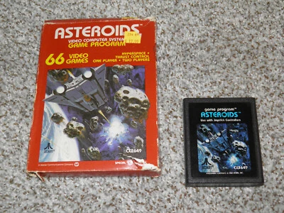 Asteroids (Atari 2600, 1981) Includes original box - Image 1 of 4