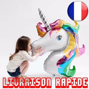88*108 cm Mignon Licorne Ballon Halloween Fête Enfants Anniversaire décoration - Imagen 1 de 3