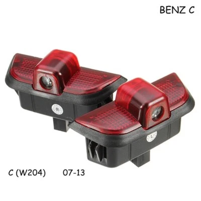 ✅✅ LED SOTTOPORTA SOTTO PORTA LOGO MERCEDES W204 CLASSE C - Immagine 1 di 4