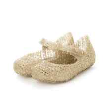 Mini Melissa Campana Papel Baby Girl Mary Jane Glitter Jelly Shoes NEW