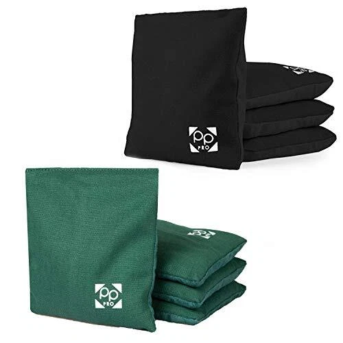 Bolsas Cornhole Profesionales - Juego de 8 Bolsas de Frijoles de Dos Caras para Todo Clima 17 Colores Foto 1 de 1