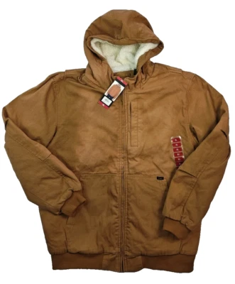 NUEVO CON ETIQUETAS Lee Premium Select Chaqueta Bomber de Lona Tostada Tabaco Ropa de Trabajo LEER Para Hombres XL Foto 1 de 4