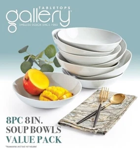 Juego de tazón de sopa de 8" Tabletops Gallery - Imagen 1 de 6