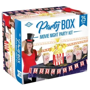 Movie Night Decorating Kit Party Box 25 pieces - Picture 1 of 7