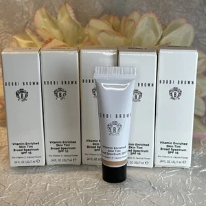5x Bobbi Brown Vitamin Enriched Skin Tint SPF 15 .24ozEa = 1.2oz GOLDEN 2 FreeSh - Picture 1 of 1