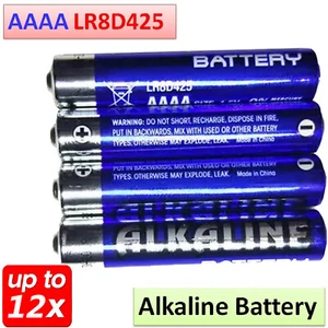 1.5V AAAA Super Genuine High Alkaline Battery LR8D425 For Clock & Electric Toys - Picture 1 of 9