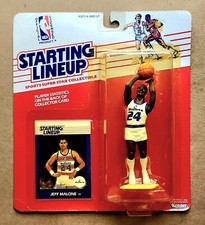 🔥🔥 1988 JEFF MALONE Starting Lineup rookie SLU NEVER OPENED FACTORY SEALED slu