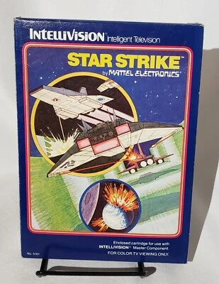 Star Strike (Intellivision, 1981) Box Instructions & Overlays - Image 1 of 3