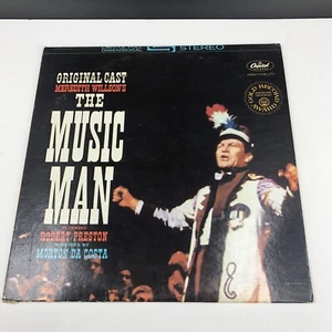 THE MUSIC MAN Original Broadway Cast Capitol SW990 Robert Preston LP Vinyl - Picture 1 of 6