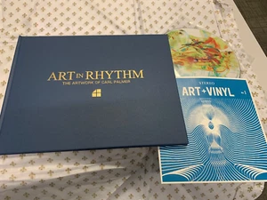Art In Rhythm (Libro) #110 de 250, Auto 2ª Edición La Obra de Arte de Carl Palmer - Imagen 1 de 5