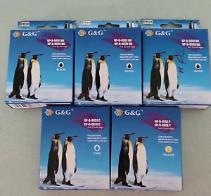 G&G Ink cartridges for Brother LC51 NI Set of 5 NP-B-0051-Black, Cyan & Yellow - Picture 1 of 4