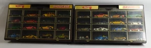 Hot Wheels Showcase 1981 Display Case & 32 cars Wall Mount - Lot Of 2 - Picture 1 of 16