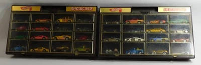 Hot Wheels Showcase 1981 Display Case & 32 cars Wall Mount - Lot Of 2 - Image 1 of 4