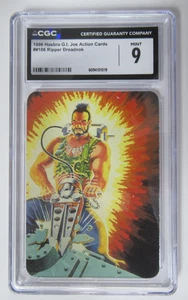 1986 Hasbro G.I. Joe Action Cards Ripper Dreadnok #106 CGC 9 - Picture 1 of 3