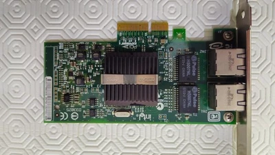 Intel PRO/1000 PT Dual Port PCIe Gigabit Server Adapter – Tested & Working - Immagine 1 di 4