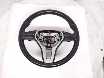 2016 Mercedes-Benz E350 Rwd Steering Wheel - Blk Leather *Some Scuffs/Scratches - Image 1 of 4