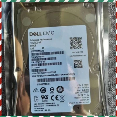 EMC 600G 005053360 D4-2S10-600U 005053363 10K SAS Hard Drives NEW - Image 1 of 4
