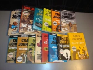 Longmire Mystery Series 14 Book Lot Craig Johnson Walt Western Thriller Crime - Picture 1 of 9