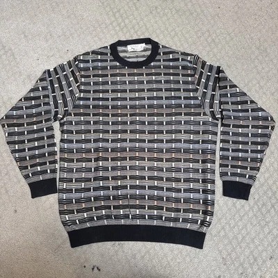 Vintage St Croix Sweater Men’s Small Wool 3-D Knit Coogi Style USA Made - Image 1 of 4