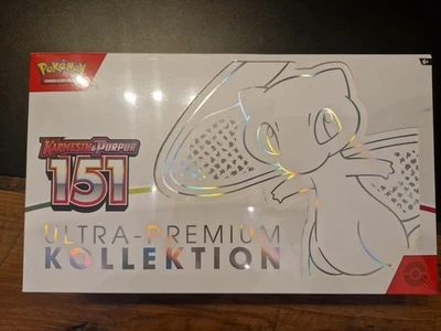 Pokémon Karmesin & Purpur 151 Ultra Premium Kollektion sealed Neu TCG DE - Bild 1 von 4