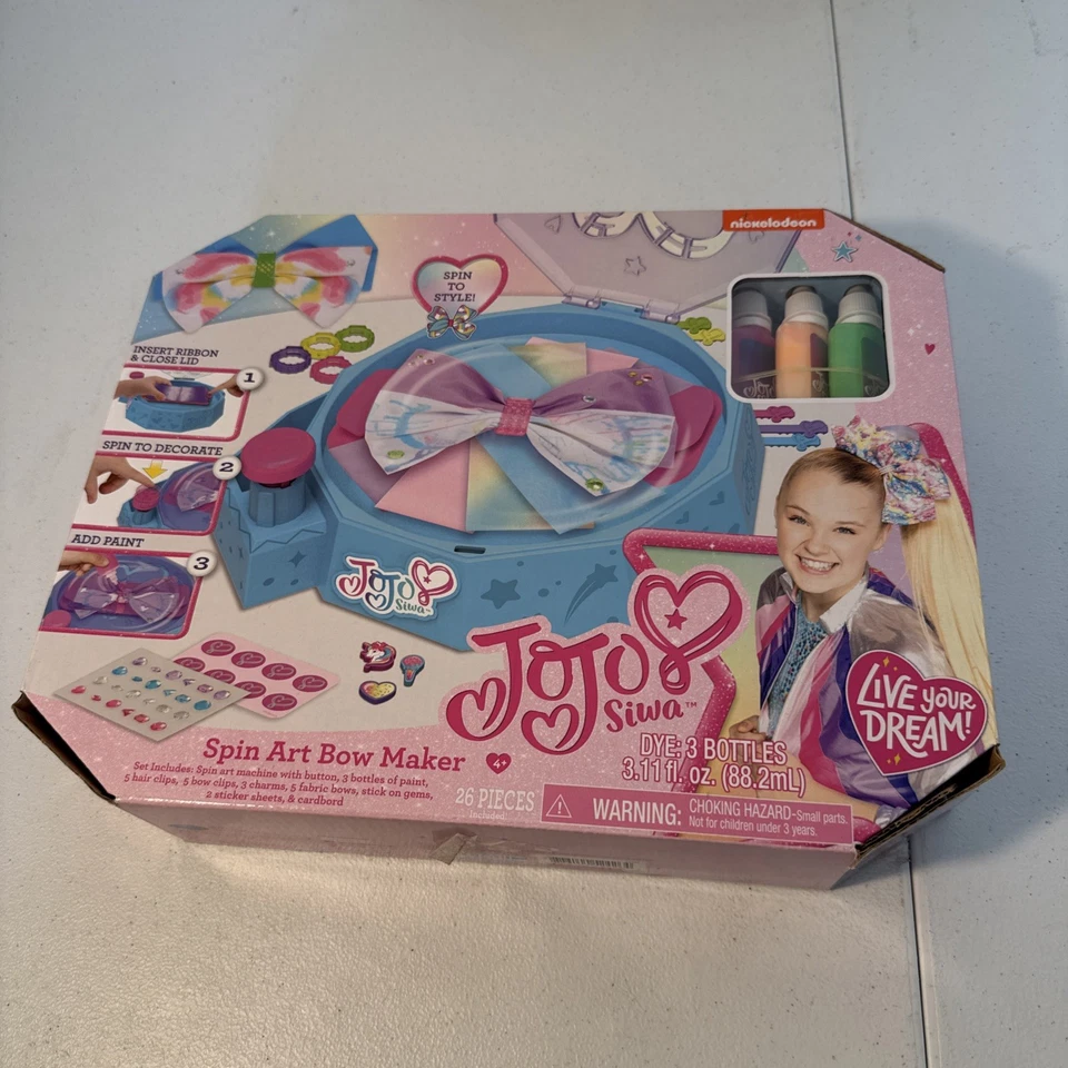 Máquina de arcos Jojo Siwa Spin Art Foto 1 de 1