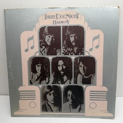 Three Dog Night Harmony Vinyl LP DSX 50108 1971 Vinyl LP Dunhill ABC Records - Image 1 of 4