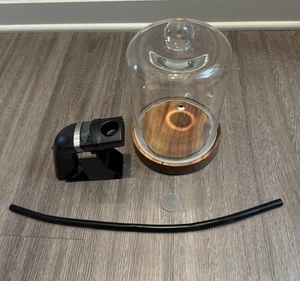 Crafthouse by Fortessa Glas Rauch Cloche mit Chips für Cocktails/Getränke - Bild 1 von 10