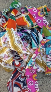 Vintage Neck Scarf Lot 60s 70s EUC - Picture 1 of 8