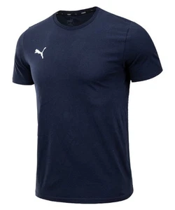 Puma Hombres Team Goal 23 Camisetas Casuales Azul Marino Correr Entrenamiento... - Imagen 1 de 5