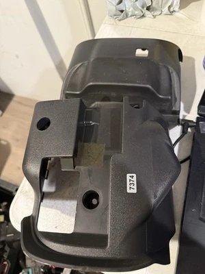 Ford Focus 2008-2011 columna de dirección cubierta superior e inferior cubierta moldura OEM negro Foto 1 de 4