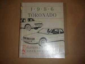 1986 Oldsmobile Toronado New Product Service Manual  ek - Picture 1 of 1