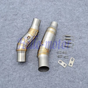 Stainless Middle Link Pipe Exhaust Pipe For KAWASAKI Z1000 2010-22 21 Z1000SX - Bild 1 von 8