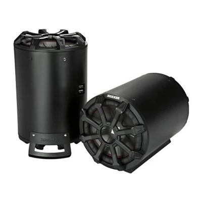 Kicker Loaded 10" Subwoofer Weatherproof Enclosure 800W Peak 4 Ohm 46CWTB104 - Image 1 of 4