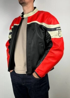Dainese Racing Motorcycle Leather Jacket Size Large - Image 1 of 4