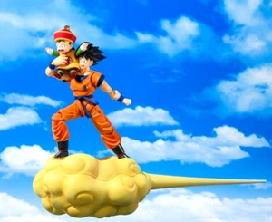 Figura de acción Dragon Ball Z SH Figuarts exclusivo evento sello Goku Gohan Kintoun - Imagen 1 de 3