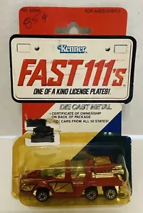 NEW KENNER FAST 111S DIECAST METAL SATURN SEEKER 1981 VINTAGE 92040 - Picture 1 of 7