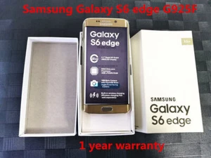 Samsung Galaxy S6 edge G925F 32GB 4G Unlocked Fingerprint Smartphone New Sealed - Picture 1 of 14