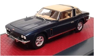 Matrix 1/43 Scale MX41002-152 - 1975 Jensen Interceptor S3 Coupe Met Blue/Beige - Picture 1 of 5