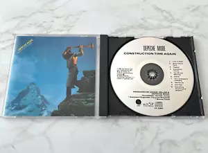 Depeche Mode Construction Time Again CD CANADA IMPORT! Sire CD23900 BONUS TRACK! - Picture 1 of 4