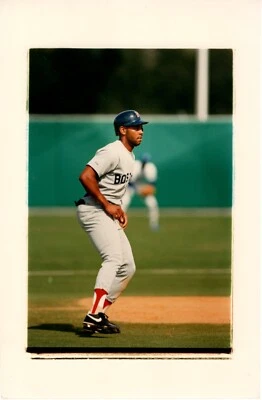 1989 'Type 1' Ellis Burks Original Photo Topps Ames 20/20 Card Image MLB RARE - Image 1 of 3