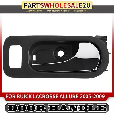 Manija de puerta interior trasera derecha cromada marrón para Buick LaCrosse Allure 2005-2009 Foto 1 de 4