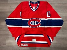 Russ Courtnall's 1990-91 Montreal Canadiens Team-Issued Pro On-Ice Jersey! Sz 50
