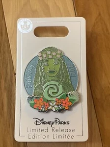 DISNEY STORE EARTH DAY 2021 LIMITED EDITION MOANA TE FITI 3D PIN HARD TO FIND - Picture 1 of 5