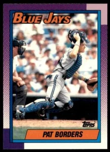 1990 Topps Tiffany Pat Borders RC #191 - Picture 1 of 2
